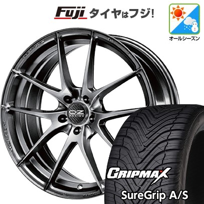 【新品国産車用 5穴114.3車】 オールシーズンタイヤ ホイール4本セット 225/45R19 グリップマックス シュアグリップA/S(限定) OZ レッジェーラHLT 19インチ