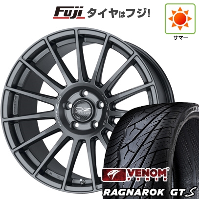【新品国産車用 5穴114.3車】 夏タイヤ ホイール4本セット 245/35R20 ヴェノムパワー ラグナロクGTS BSW(限定) OZ スーパーツーリズモ ダカール 20インチ