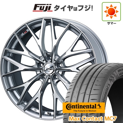 【新品国産車用5穴114.3】 | 夏タイヤ ホイール4本セット | 245/35R21 | コンチネンタル コンチ マックスコンタクトMC7(限定) | レオニス MX | 21インチ