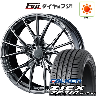 【新品国産車用5穴114.3】 | 夏タイヤ ホイール4本セット | 225/55R18 | ジークス ZE310R エコラン(限定) | F-ZERO FZ-1 18インチ