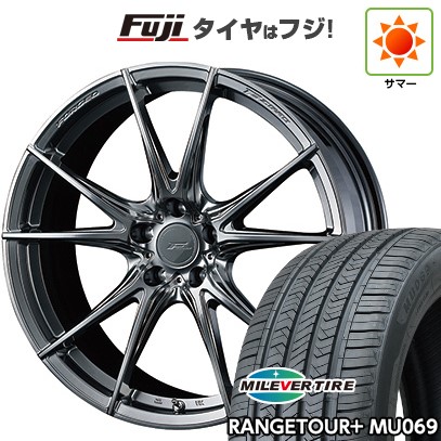 新品国産車用 5穴114.3車】 夏タイヤ ホイール4本セット 235/60R18 