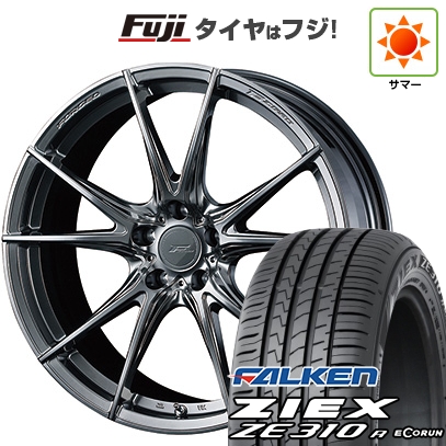 【新品国産車用5穴114.3】 | 夏タイヤ ホイール4本セット | 225/55R18 | ジークス ZE310R エコラン(限定) | F-ZERO FZ-2 18インチ