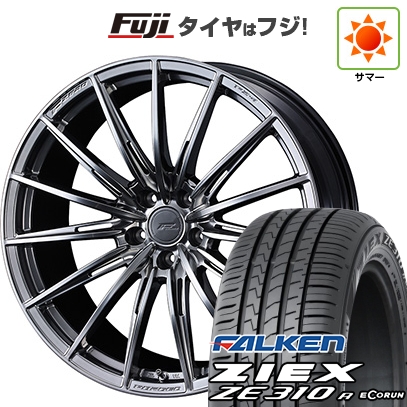 【新品国産車用5穴114.3】 | 夏タイヤ ホイール4本セット | 225/55R18 | ジークス ZE310R エコラン(限定) | F-ZERO FZ-4 18インチ