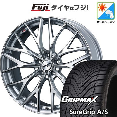 【新品国産車用5穴114.3】 | オールシーズンタイヤ ホイール4本セット | 235/55R19 | シュアグリップ AS(限定2024年製) | レオニス MX | 19インチ