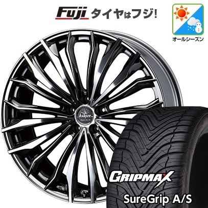 新品国産車用 5穴114.3車 オールシーズンタイヤ ホイール4本セット 215/50R18 GRIP MAX シュアグリップ A/S(限定) WEDS クレンツェ フェルゼン 358EVO 18インチ