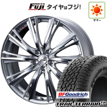 【新品国産車用5穴114.3】 | 夏タイヤ ホイール4本セット | 235/60R18 | BFグッドリッチ トレールテレーンT/A RBL | WEDS ウェッズ レオニス WX | 7J 18インチ