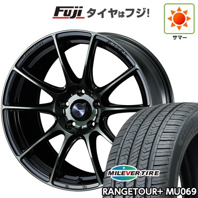 新品国産5穴114.3車】 夏タイヤ ホイール4本セット 235/50R18 ミレバー 