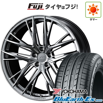 【新品国産車用5穴114.3】 | 夏タイヤ ホイール4本セット | 215/45R18 | ヨコハマ ブルーアース ES32 | WEDS ウェッズ F-ZERO FZ-5 | 8J 18インチ