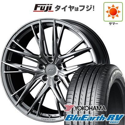 パンク保証付き 新品国産車用5穴114.3 | 夏タイヤ ホイール4本セット | 215/45R18 | ブルーアース RV-03 | F-ZERO FZ-5 18インチ