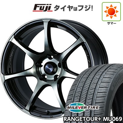 新品国産車用 5穴114.3車】 夏タイヤ ホイール4本セット 235/50R18 