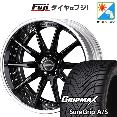 新品国産車用 5穴114.3車 オールシーズンタイヤ ホイール4本セット 215/45R18 GRIP MAX シュアグリップ オールシーズン WEDS マーベリック 1410S 18インチ