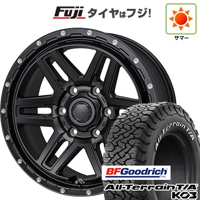 【新品】プラド/ハイラックス 夏タイヤ ホイール4本セット 265/65R17 BFグッドリッチ オールテレーンT/A KO3 RWL モンツァ HI-BLOCK エルデ 17インチ