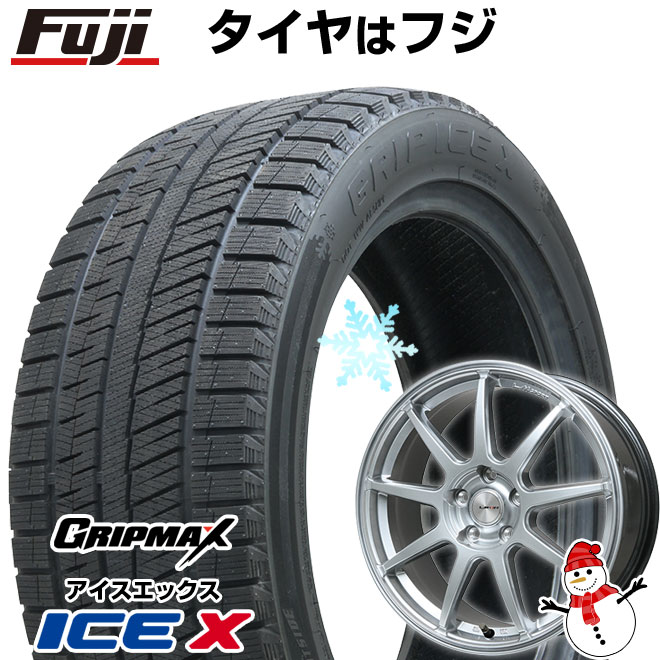 30系アルファード/ヴェルファイア スタッドレスタイヤ ホイール4本セット 235/50R18 グリップマックス アイスX BSW(限定) LMスポーツLM-QR 18インチ