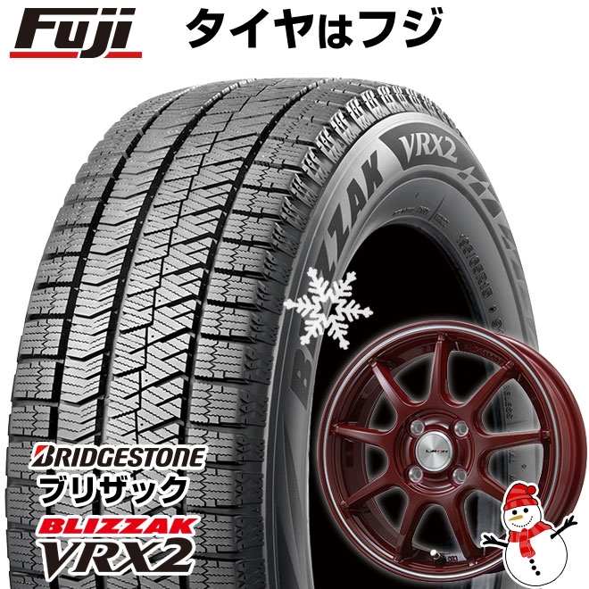 【新品 軽自動車】 スタッドレスタイヤ ホイール4本セット 165/55R14 ブリヂストン ブリザック VRX2 レアマイスター LMスポーツLM QR 14インチ : fuji 3581 137335 24637 24637 : フジコーポレーション