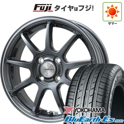 【新品】タフト ソリオ 夏タイヤ ホイール4本セット 165/65R15 ヨコハマ ブルーアース ES32 レアマイスター LMスポーツ LM-QR 5J 15インチ