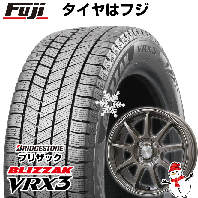 【新品 軽自動車】 ハスラー スタッドレスタイヤ ホイール4本セット 165/65R14 ブリヂストン ブリザック VRX3 LMスポーツLM QR 14インチ ※コンパクトカー不可 : fuji 3581 137349 35163 35163 : フジコーポレーション