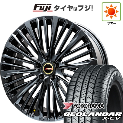 【新品国産車用5穴114.3】 | 夏タイヤ ホイール4本セット | 255/45R20 | ヨコハマ ジオランダー X-CV G057 | プレミックス MER-X BMC | 8.5J 20インチ