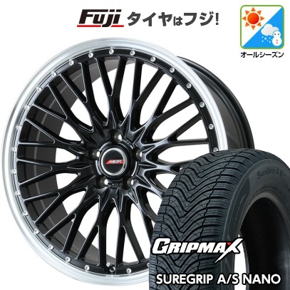 【新品】60系プリウス オールシーズンタイヤ ホイール４本セット 195/60R17 グリップマックス シュアグリップ A/S ナノ プレミックス MER PROMESH 17インチ