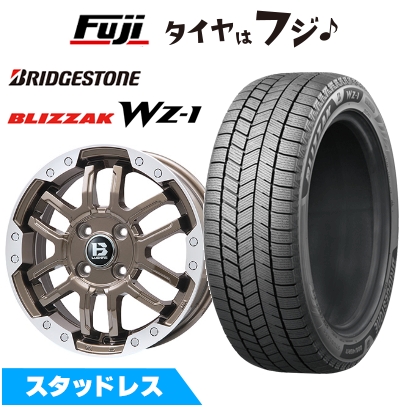 ブリザック 【新品 軽自動車】ソリオ スタッドレスタイヤ ホイール4本 