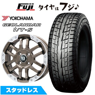 GEOLANDAR I/T-S G073 - 【新品】アルファード/ヴェルファイア スタッドレスタイヤ 銀輪4本仕かける 215/65R16 ヨコハマ ジオランダー I/T-S G073 ビッグウエイ B-LUGNAS FRD 16in