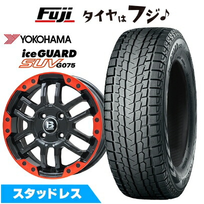 【新品国産車用 5穴114.3車】 スタッドレスタイヤ ホイール4本セット 235/70R16 ヨコハマ アイスガード SUV G075 ビッグウエイ B-LUGNAS FRD 16インチ