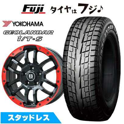 【新品国産車用 5穴114.3車】 スタッドレスタイヤ ホイール4本セット 215/60R17 ヨコハマ ジオランダー I/T-S G073 ビッグウエイ B-LUGNAS FRD 17インチ
