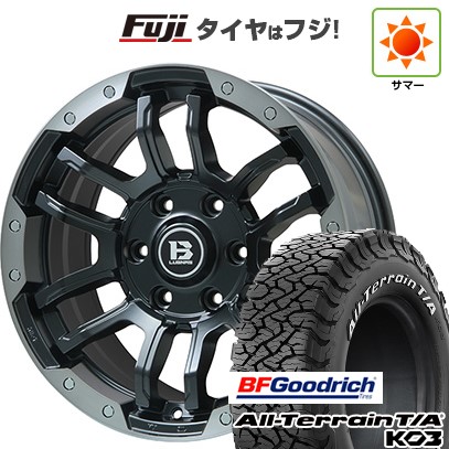 オールテレーン - 【新品国産車用 6穴139.7車】 夏タイア 車輪4本仕掛ける 285/60R18 BF好ましい金持ち T/A KO3 RWL ビッグウエイ B-LUGNAS FRD 18in タイヤ、ホイール-車、バイク、自転車