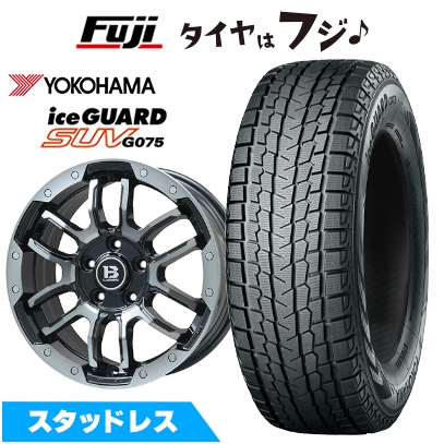 アイスガード SUV G075 - 【新品国産車用 5穴114.3車】 スタッドレスタイヤ 車輪4本仕掛ける 235/60R18 ヨコハマ ビッグウエイ B-LUGNAS FRD 7.5J 18in 自動車-タイヤ、ホイール