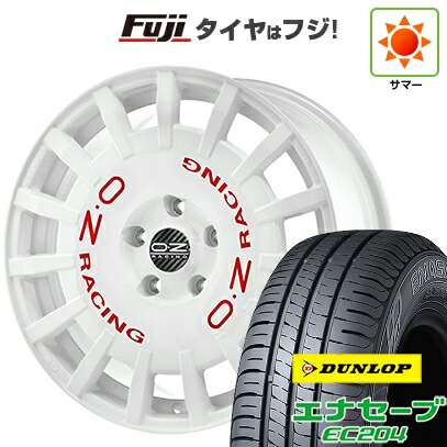 エナセーブ - 【新品国産車用5穴114.3】 | 夏タイア 車輪4本仕掛ける | 215/60R17 | ダンロップ EC204 | OZ ラリーレーシング | 7J 17in 夏タイヤ、ホイールセット-自動車-車、バイク、自転車