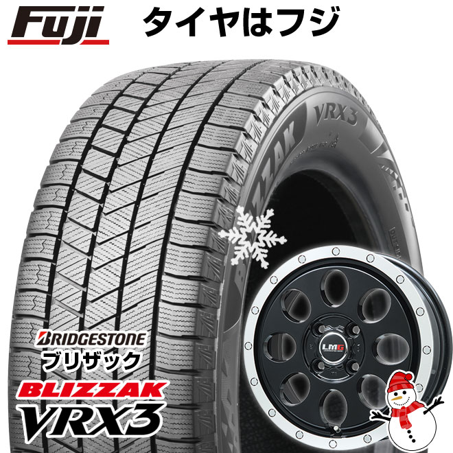 【新品 軽自動車】 ハスラー スタッドレスタイヤ ホイール4本セット 165/65R14 ブリヂストン ブリザック VRX3 LMG CS 8 14インチ ※コンパクトカー不可 : fuji 3581 138610 35163 35163 : フジコーポレーション