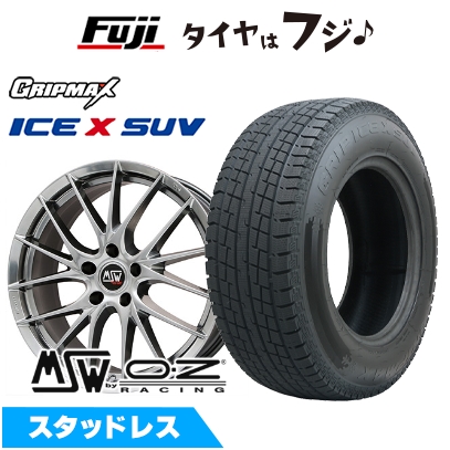 【新品】ベンツGLC(X253)スタッドレスタイヤ ホイール4本セット 235/55R19 グリップマックス アイスX SUV BSW(限定) MSW 29 8J 19インチ