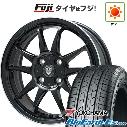 【新品 軽自動車】ソリオ ハスラー 夏タイヤ ホイール4本セット 165/70R14 ヨコハマ ブルーアース ES32 エルベ エステローザEST-5T 14インチ
