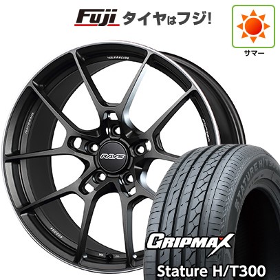 【新品国産5穴114.3車】 夏タイヤ ホイール４本セット 225/55R18 グリップマックス スタチャー H/T300 BSW（限定） レイズ ボルクレーシング G025 18インチ : fuji 1321 154268 40200 40200 : フジコーポレーション