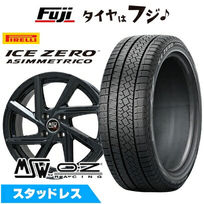 ICE ASIMMETRICO - 【新品】インポート車用 プジョー3008 2017- スタッドレスタイヤ 車輪4本仕掛ける 225/60R17 ピレリ 冬季 アイスゼロアシンメトリコ MSW 80 17in 車、バイク、自転車-自動車