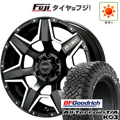 【新品国産車用 6穴139.7車】 夏タイヤ ホイール4本セット 285/70R17 BFグッドリッチ オールテレーンT/A KO3 RWL クライメイト スワット 17インチ