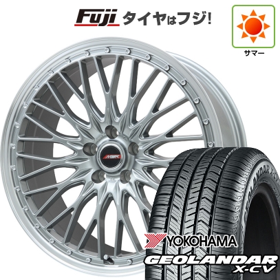 【新品国産車用5穴114.3】 | 夏タイヤ ホイール4本セット | 245/45R20 | ジオランダー X-CV G057 | MER PROMESH ダークシルバー/リムポリッシュ | 20インチ