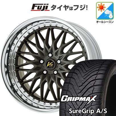 【新品国産5穴114.3車】 オールシーズンタイヤ ホイール4本セット 245/40R19 グリップマックス シュアグリップ オールシーズン(限定) ワーク VS VS XV 19インチ : fuji 1122 140430 32579 32579 : フジコーポレーション