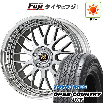 【新品国産5穴114.3車】 夏タイヤ ホイール4本セット 225/55R19 トーヨー オープンカントリー U/T ワーク VS VS XX 19インチ : fuji 2581 140463 32633 32633 : フジコーポレーション