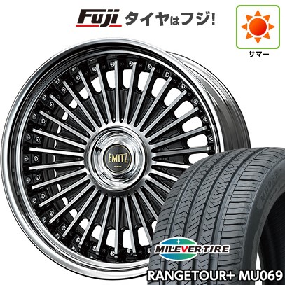 【新品国産5穴114.3車】 夏タイヤ ホイール4本セット 245/35R21 ミレバー レンジツアープラスMU069（限定） ワーク イミッツ 21インチ : fuji 2462 140520 41804 41804 : フジコーポレーション