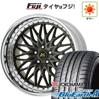 【新品国産5穴114.3車】 夏タイヤ ホイール4本セット 215/50R18 ヨコハマ ブルーアース A(AE50Z) ワーク VS VS XV 18インチ : fuji 9501 140764 23327 23327 : フジコーポレーション