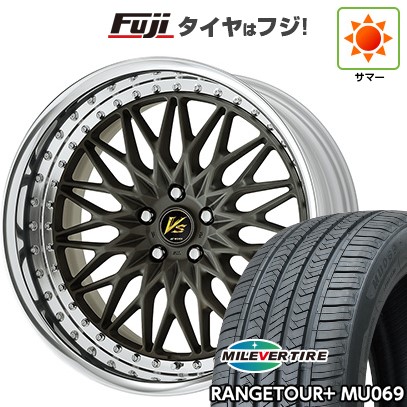 【新品国産車用 5穴114.3車】 夏タイヤ ホイール4本セット 235/40R19 ミレバー レンジツアープラスMU069（限定） WORK ワーク VS VS-XV 19インチ