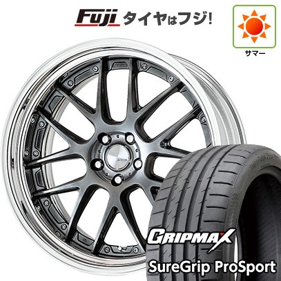 【新品国産5穴114.3車】 夏タイヤ ホイール4本セット 245/40R21 グリップマックス シュアグリップ PRO SPORTS BSW（限定） ワーク ランベック LM7 21インチ : fuji 11281 140929 38321 38321 : フジコーポレーション