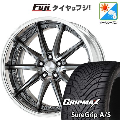 ZIEX 新品国産車用 5穴114.3車 オールシーズンタイヤ ホイール4本