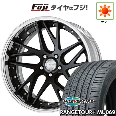 【新品国産5穴114.3車】 夏タイヤ ホイール4本セット 245/35R21 ミレバー レンジツアープラスMU069（限定） ワーク グノーシスCV CVX 21インチ : fuji 2462 140908 41804 41804 : フジコーポレーション