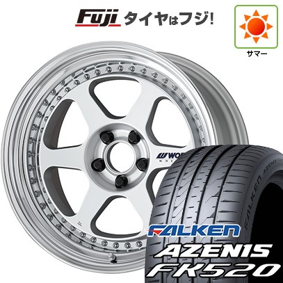 【新品国産5穴114.3車】 夏タイヤ ホイール４本セット 235/50R18 ファルケン アゼニス FK520L ワーク マイスター L1 3P 18インチ : fuji 454 142064 40788 40788 : フジコーポレーション