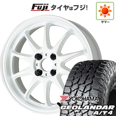 【新品国産車用 5穴114.3車】 夏タイヤ ホイール4本セット 235/60R18 ヨコハマ ジオランダー A/T4 G018 RBL WORK ワーク エモーション ZR10 18インチ
