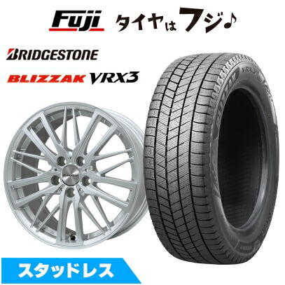 【新品】輸入車用 ボルボ（V60 2011-18） スタッドレスタイヤ ホイール4本セット 215/55R16 ブリヂストン ブリザック VRX3 ユーロアクシス ガヤW5 16インチ