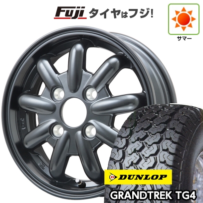 GRANDTREK 【新品 軽自動車】軽トラ 軽バン 夏タイヤ ホイール4本