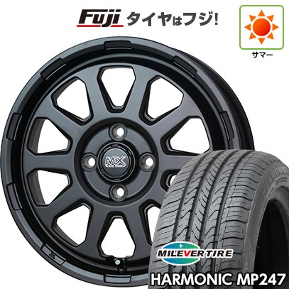 新品 軽自動車】 サマータイヤ ホイール4本セット 165/55R14 ミレバー