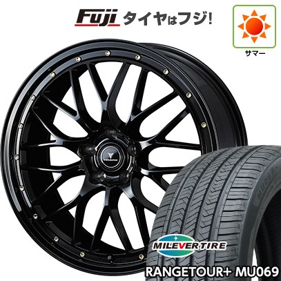 新品国産車用 5穴114.3車 夏タイヤ ホイール4本セット 235/60R18 